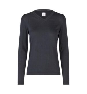 ID Pullover merino V-háls, kvinnur