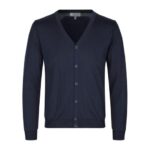 ID Cardigan merino v/knappum