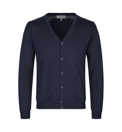 ID Cardigan merino v/knappum
