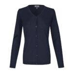 ID Cardigan merino v/knappum, kvinnur