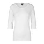 ID T-shirt strekk 3/4 S, kvinnur